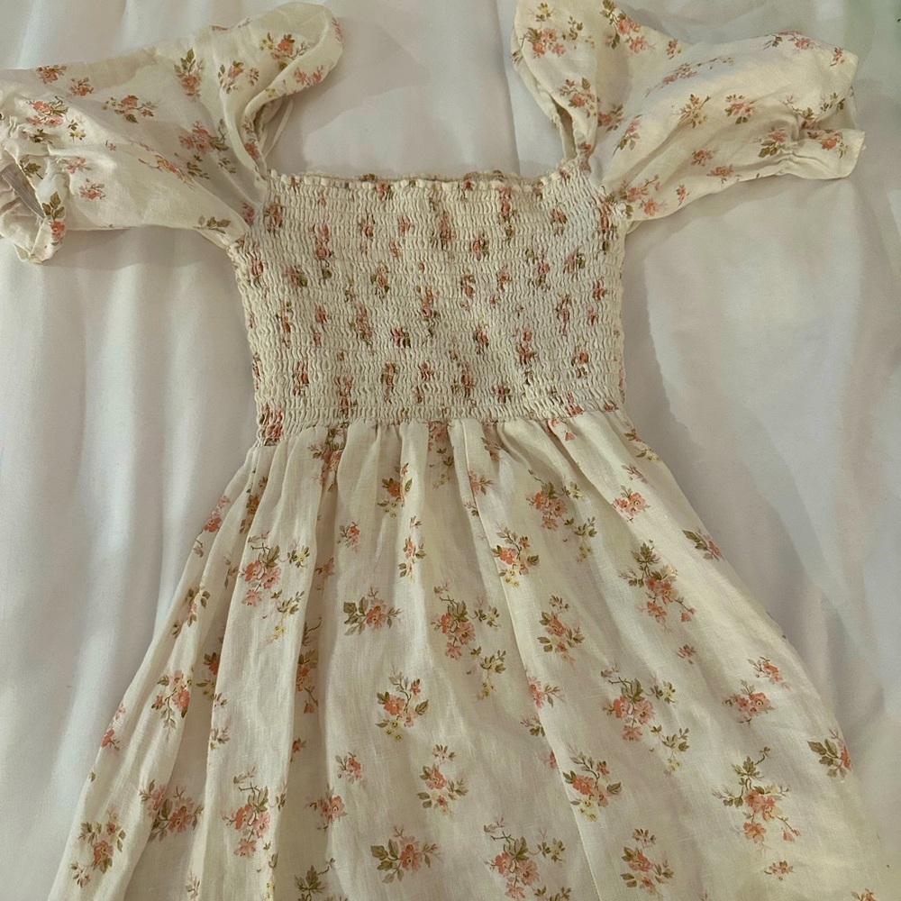 Reformation flower dress; size S